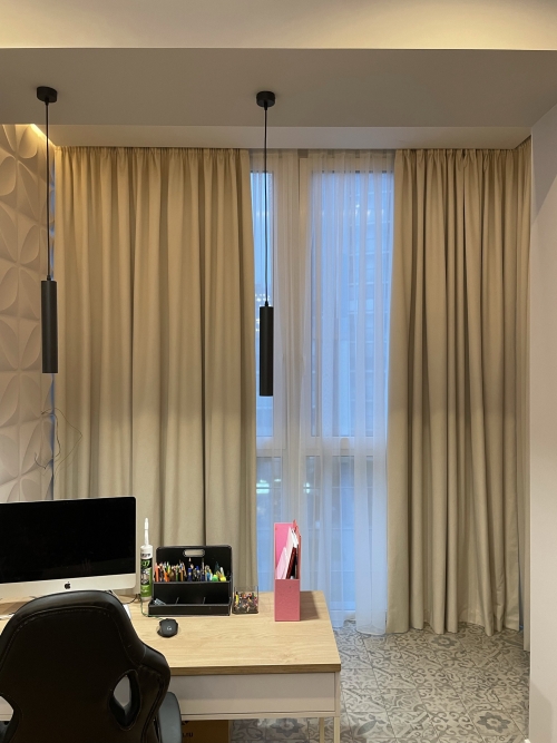 Шторы на лоджии